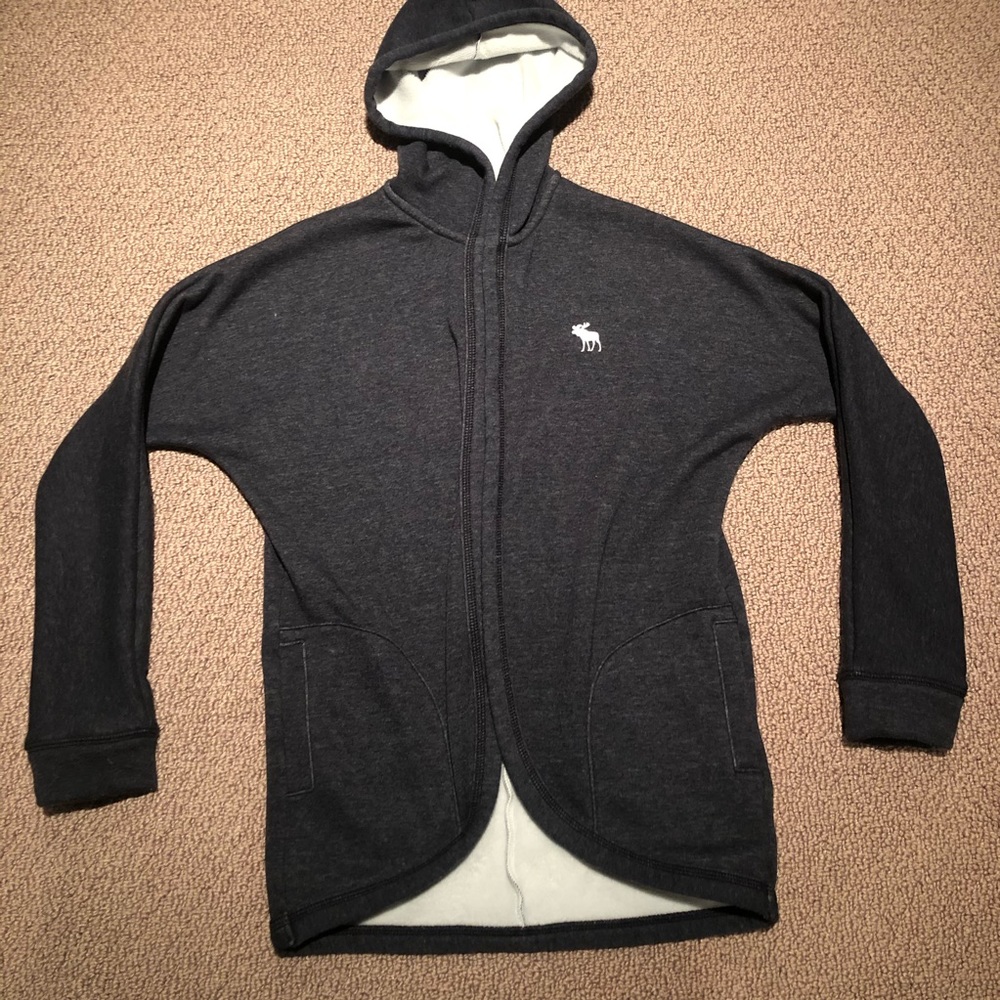 Abercrombie Fur Lined Comfy Cardigan With Pockets